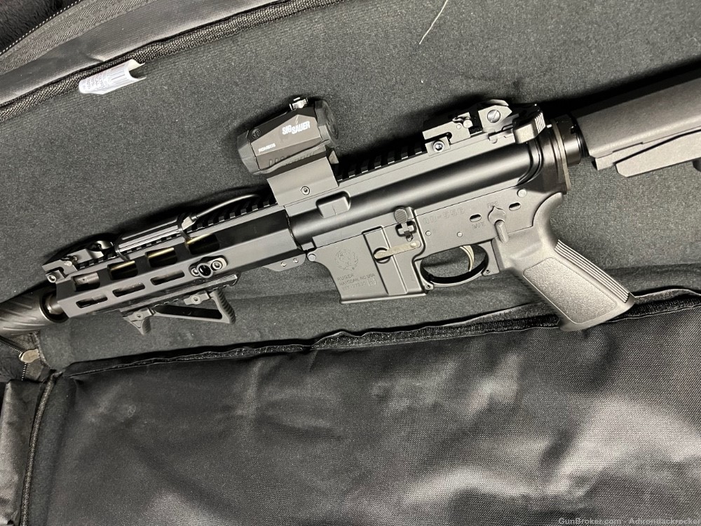 Ruger AR 556 pistol with Romeo 5 and TLR RM 2 weaponlight -img-8