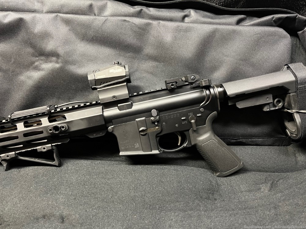 Ruger AR 556 pistol with Romeo 5 and TLR RM 2 weaponlight -img-2