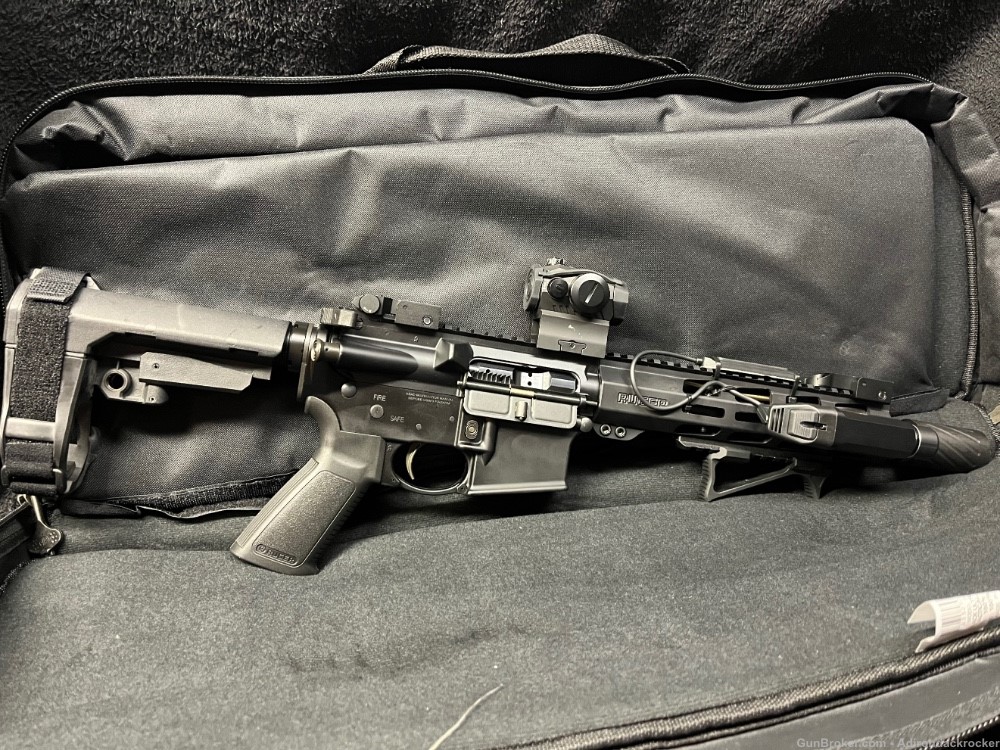 Ruger AR 556 pistol with Romeo 5 and TLR RM 2 weaponlight -img-0