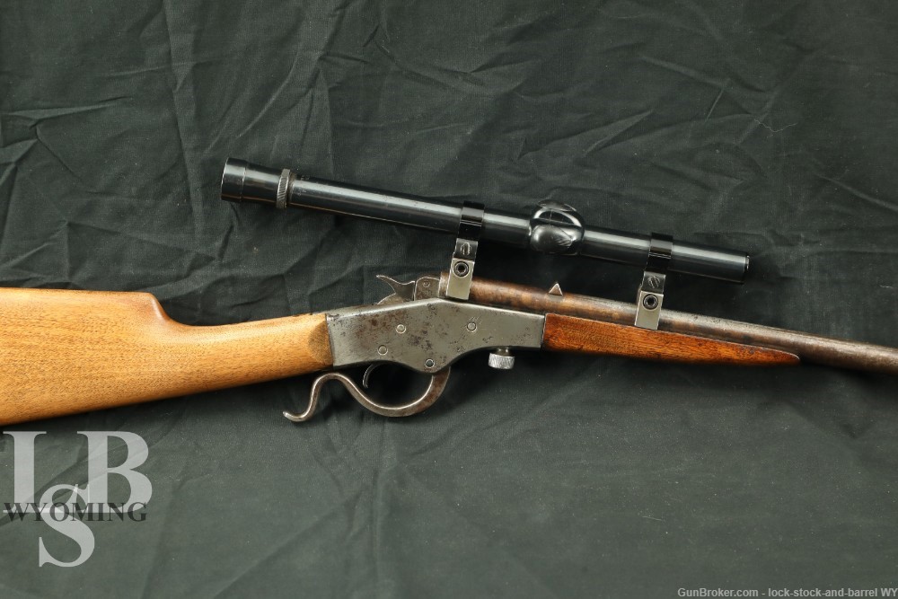 Stevens Model 26 Crackshot .22 LR Rolling Block Takedown Rifle C&R-img-0