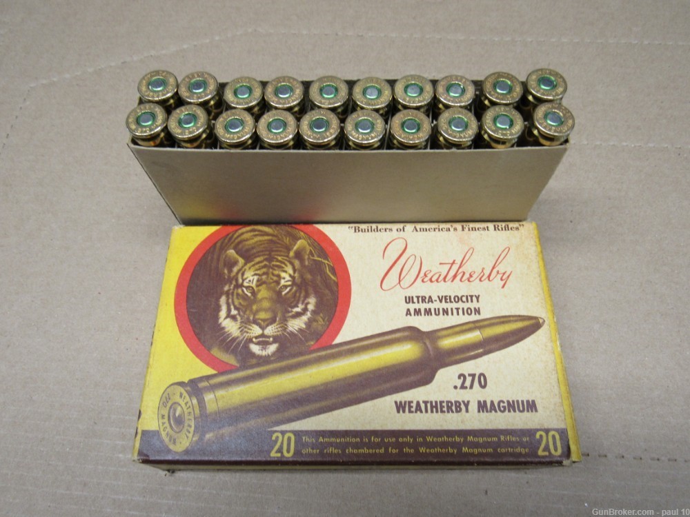 270 Weatherby Ammunition-img-0