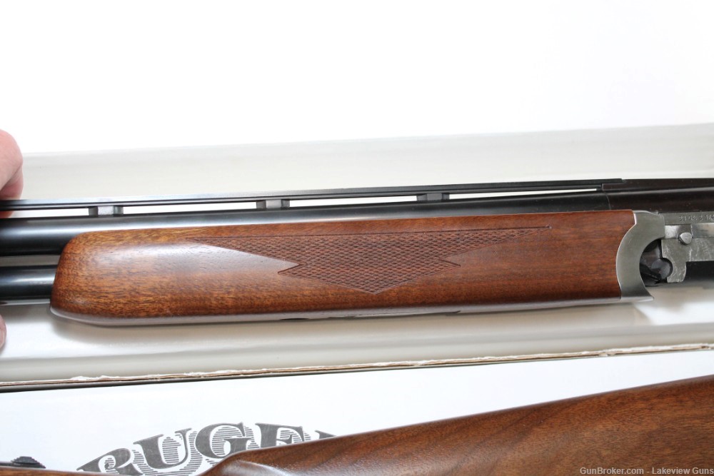 ruger red label 28 ga. factory engraved unfired in box-img-7