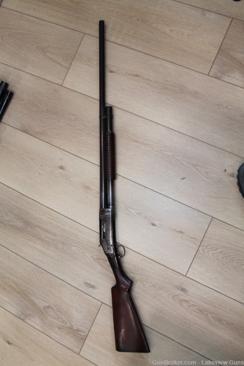 winchester model 97 (1897) 12 ga pump made in 1928-img-0