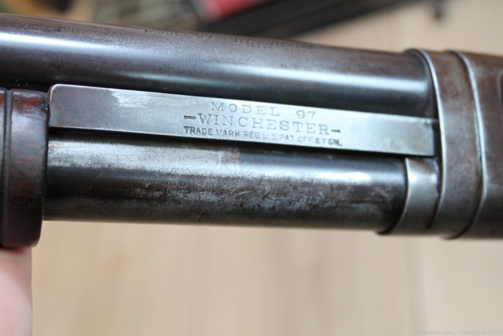 winchester model 97 (1897) 12 ga pump made in 1928-img-8