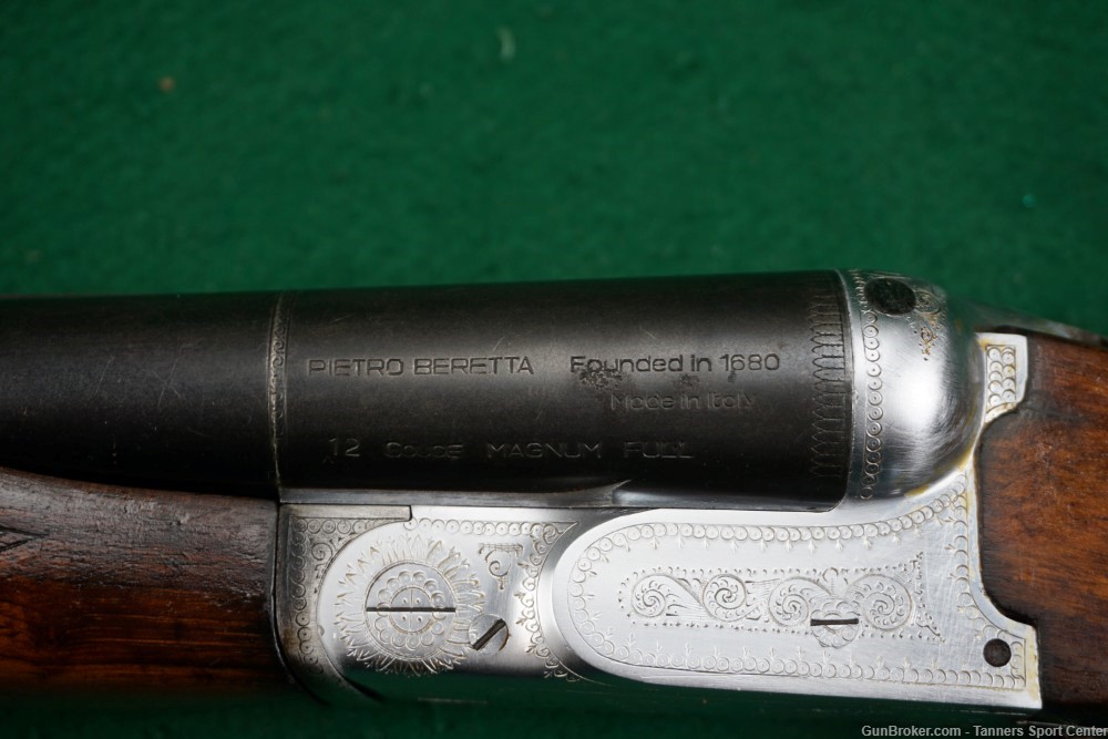 1958 Beretta Silver Hawk SxS Side by Side 12 12ga 32" No Reserve C&R OK-img-20