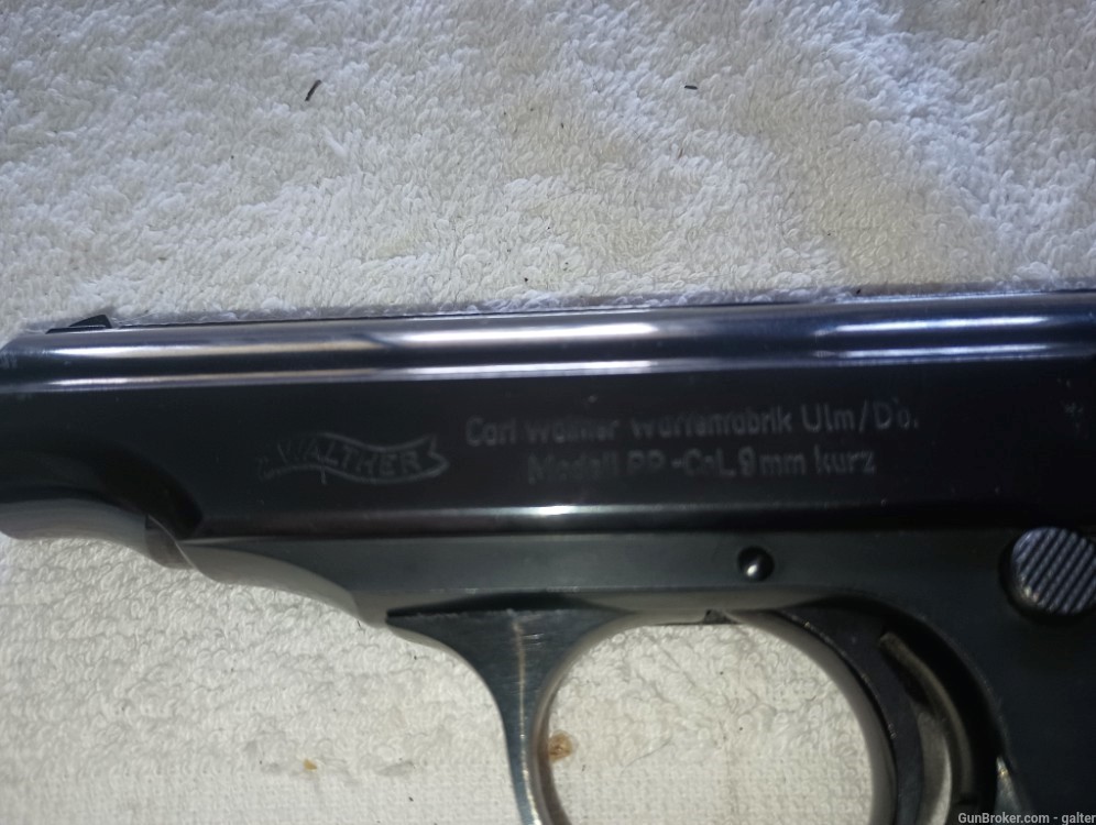 1964 German Walther PP 9mm Kurz semi auto pistol a-img-18