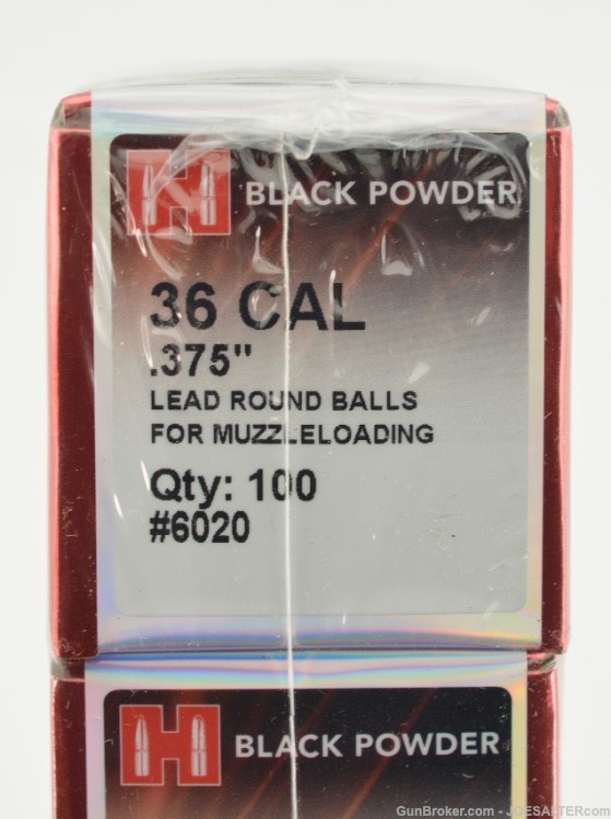 Hornady Black Powder Lead Balls 36 Cal .375 #6020 1500ct-img-0
