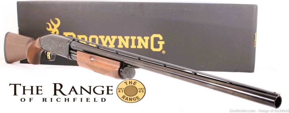 LNIB Browning BPS Hunter Engraved 12GA -img-0