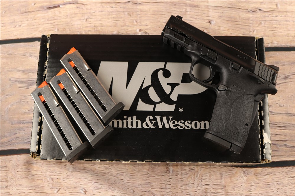 Smith & Wesson M&P 380 Shield EZ M2.0 .380ACP 3.5" Barrel Box 4 Mag 8 Round-img-0