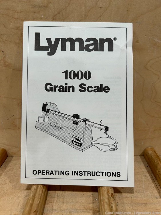 LYMAN MODEL 1000 SCALE LS-img-3