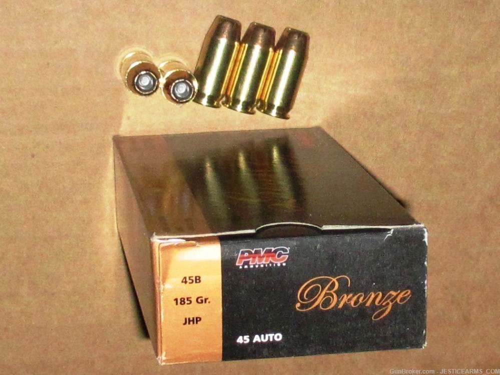 .45 ACP Ammo 45 Ammo Hollow Point-img-1