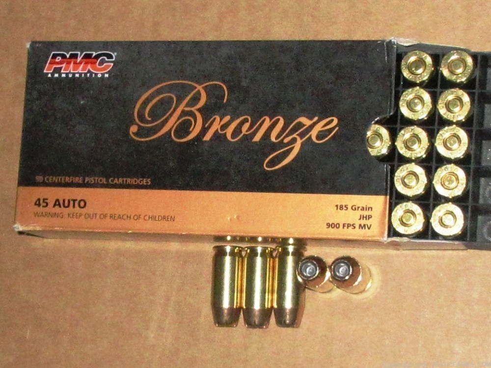 .45 ACP Ammo 45 Ammo Hollow Point-img-3