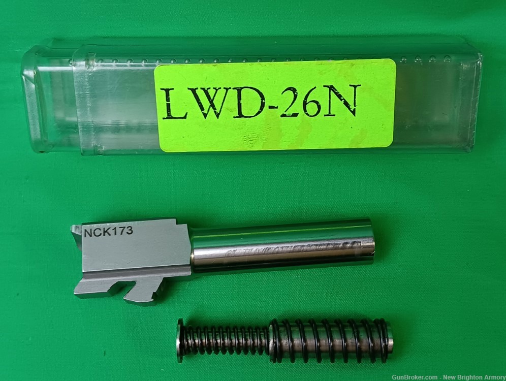 Lone Wolf Glock 26 Stainless Barrel-img-0