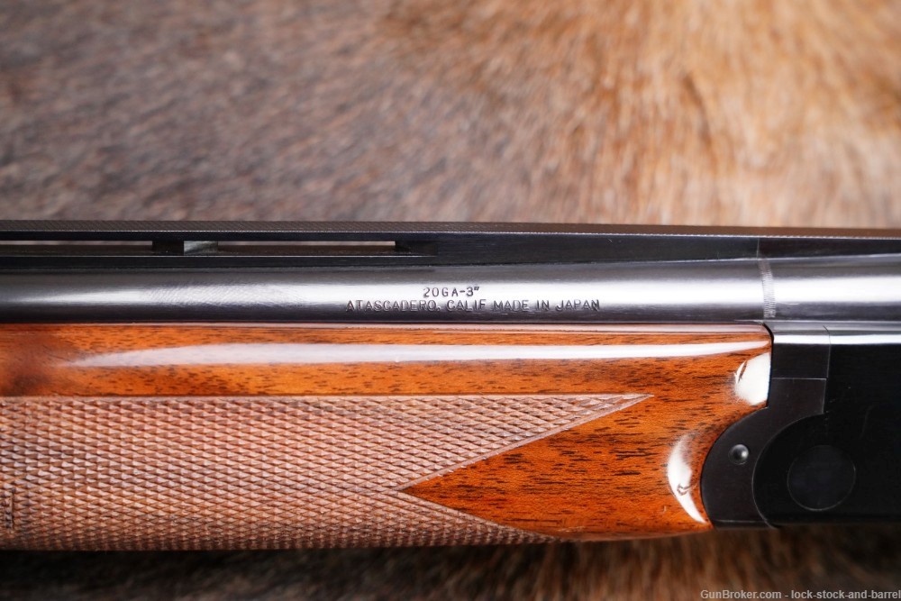 Weatherby Japan Model Orion 20 GA 26" Over Under O/U Double Barrel Shotgun-img-21