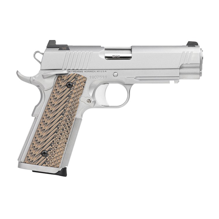 Dan Wesson 1911 Specialist Commander Stainless 45 ACP 4.25in 2-8Rd 01809 -img-0