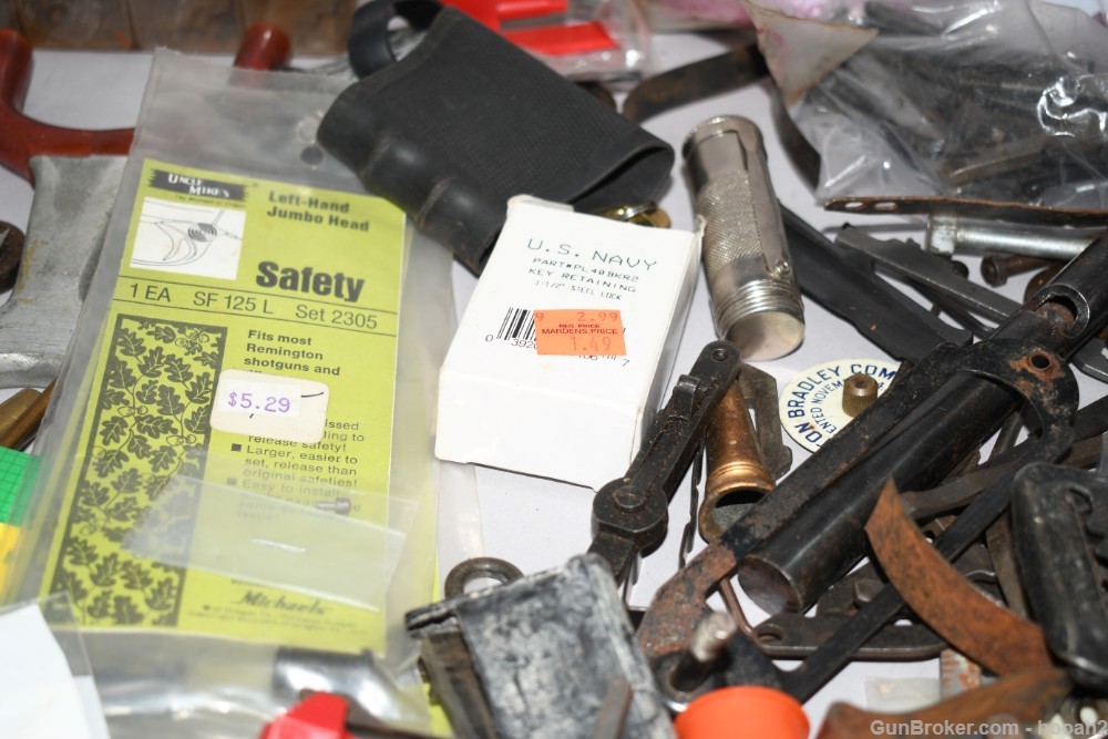 Huge Lot About 20 Lbs Various Gun Shop Parts Pieces Bits Etc #1 READ-img-14