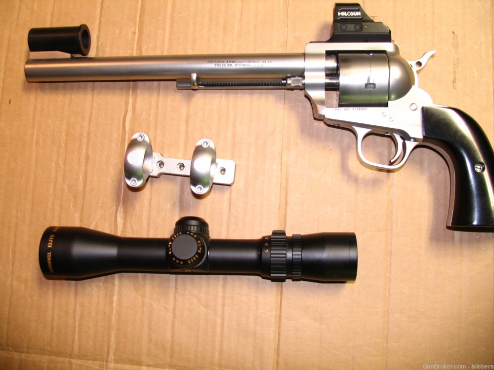 Freedom Arms 252 Casual 22LR Revolver Silouhette Pkg. Ex. Cond.-img-0