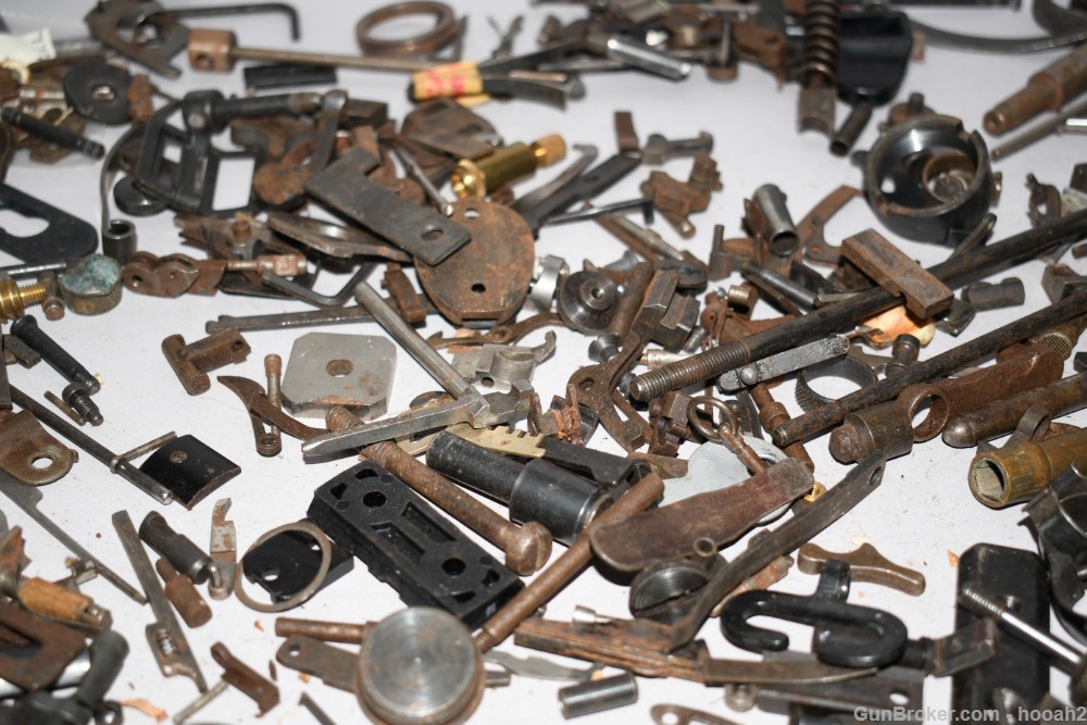 Huge Lot About 20 Lbs Various Gun Shop Parts Pieces Bits Etc #2 READ-img-9