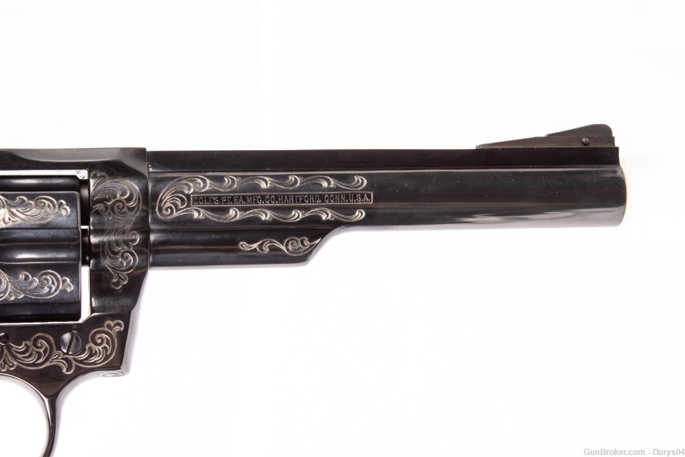 Engraved Colt Trooper MK III 22LR Durys # 18083-img-7