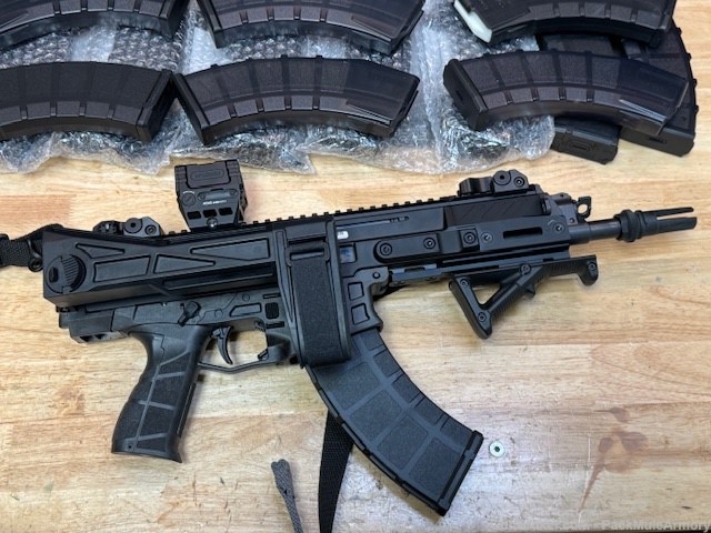 CZ Bren 2 9" 7.62x39 + Brace + Holosun + 14 Mags / Penny Auction-img-7