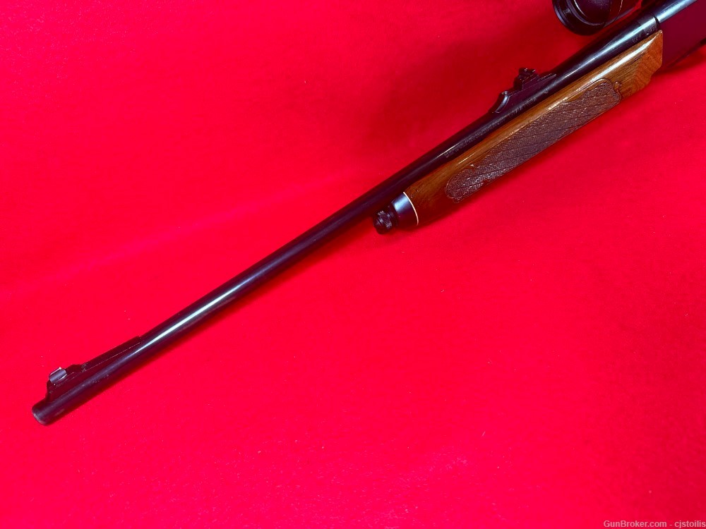 Remington Woodmaster 742 6mm Rem Semi Auto Rifle with Scope-img-1