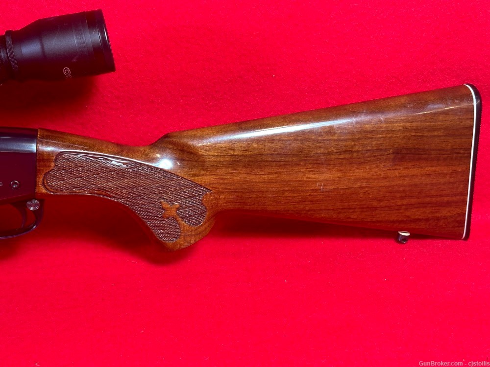 Remington Woodmaster 742 6mm Rem Semi Auto Rifle with Scope-img-5