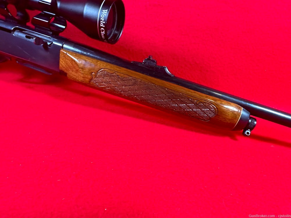 Remington Woodmaster 742 6mm Rem Semi Auto Rifle with Scope-img-12