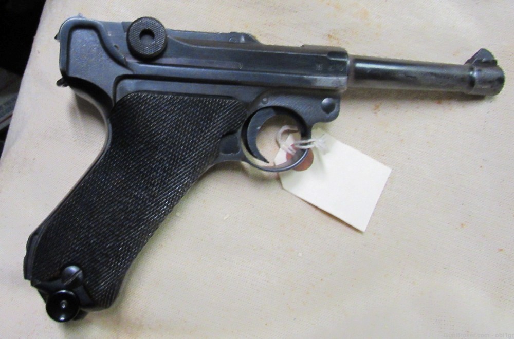 WWII German Mauser byf 42 1942 9mm Luger P08 Pistol .01 NO RESERVE-img-9