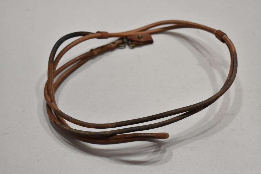 4 Leather Pistol Lanyards P-08 Luger? 2 Repro 2 Original? Read-img-4