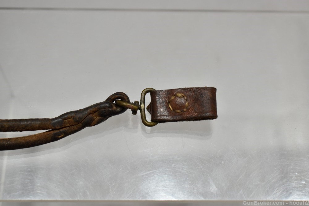 4 Leather Pistol Lanyards P-08 Luger? 2 Repro 2 Original? Read-img-8