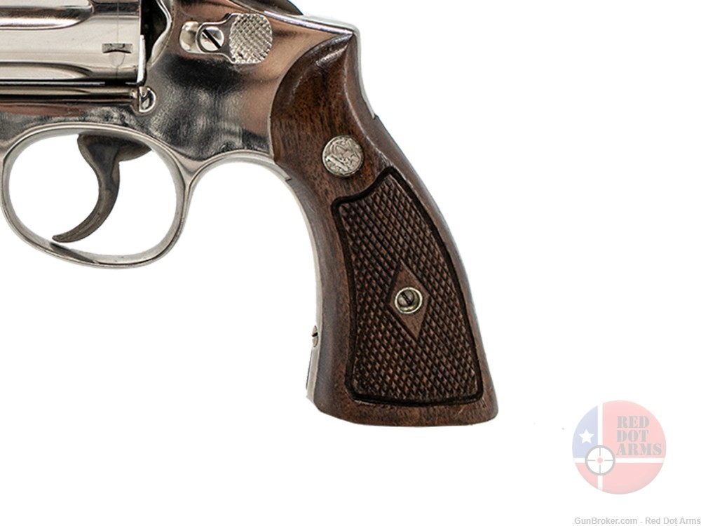 Smith and Wesson model 10, 38 S&W, 4" Nickle-img-9