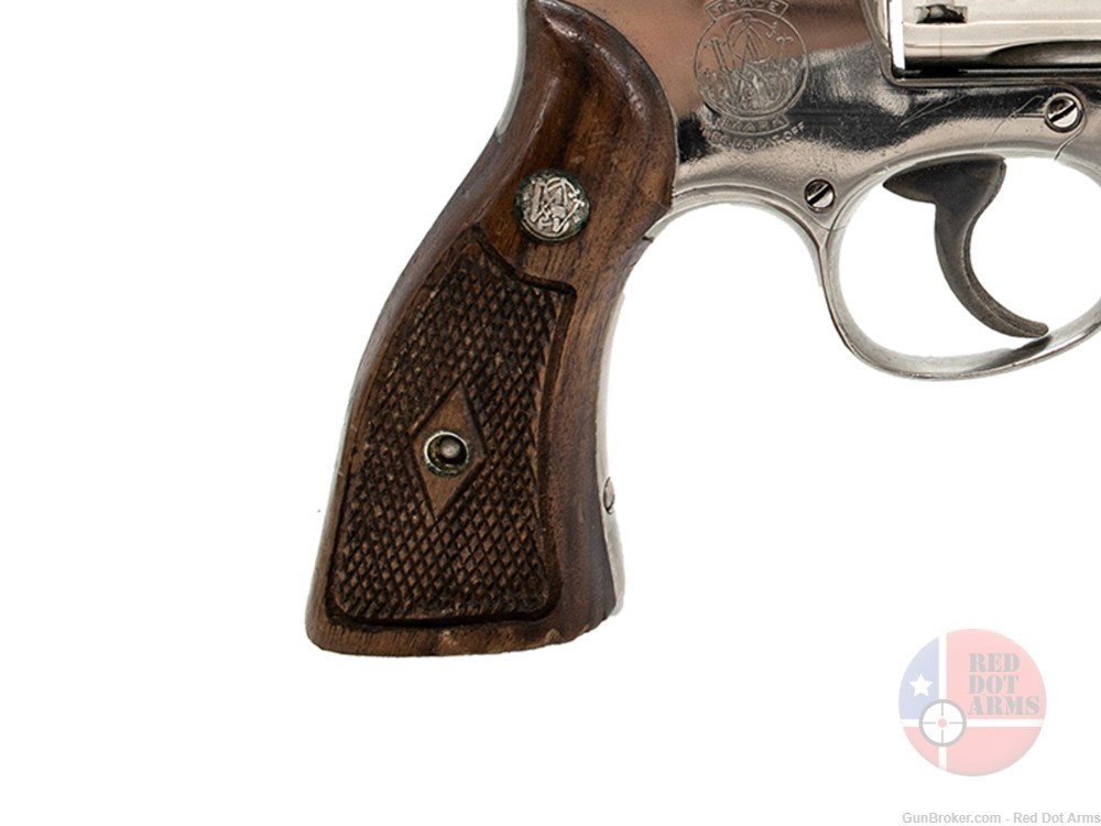 Smith and Wesson model 10, 38 S&W, 4" Nickle-img-3