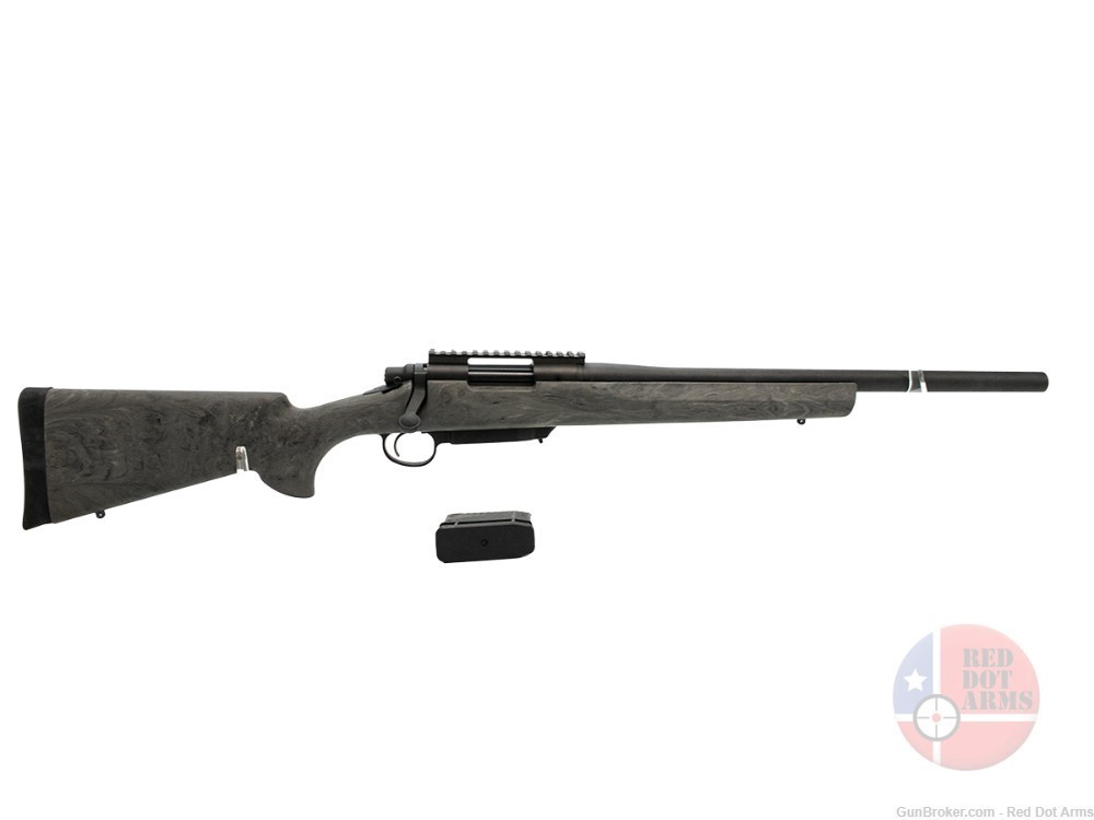 Remington 700 TAC, .223, 18.5" Black, Houge Stock-img-0