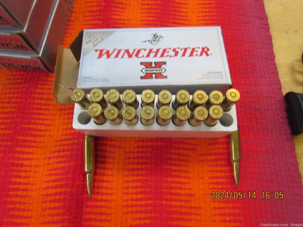 6-20 Round Boxes 325 WSM Ammo,220 gr.Power Point-img-1