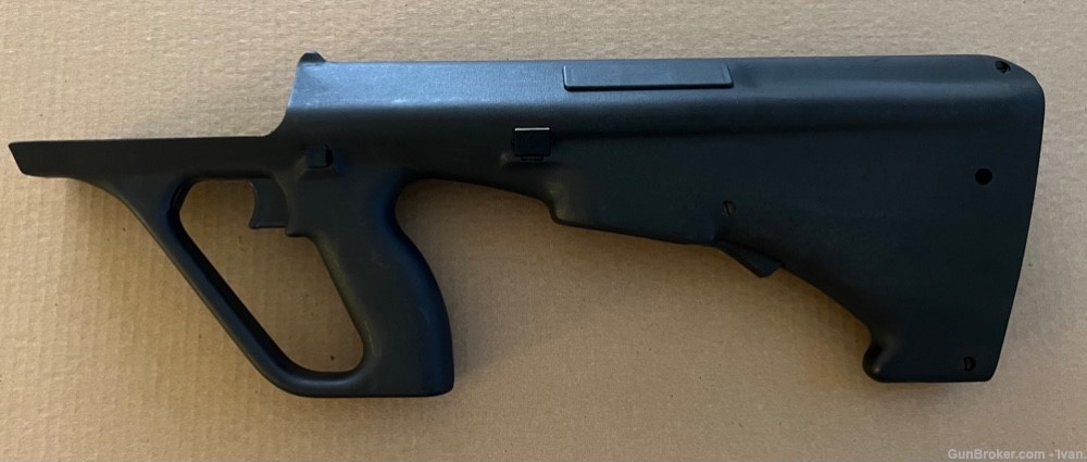 Steyr AUG P stock, black, early 1987 import -img-2