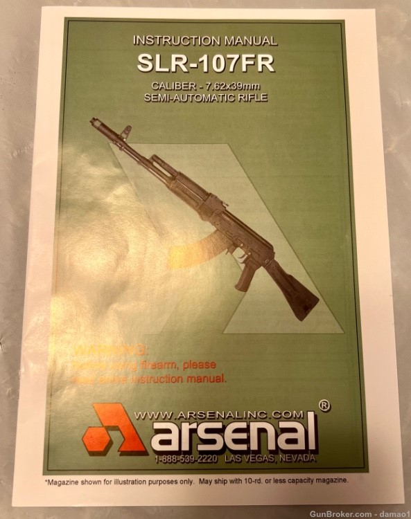 ARSENAL SLR-107FR, 2014 Excellent condition! 4 NEW 30 round Bulgarian mags-img-14