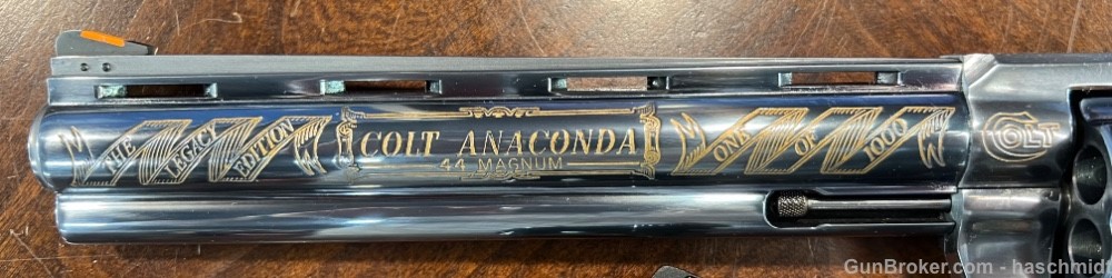 *Penny Auction* Colt Anaconda Black Pearl Titanium. One of a kind. Rare!-img-2