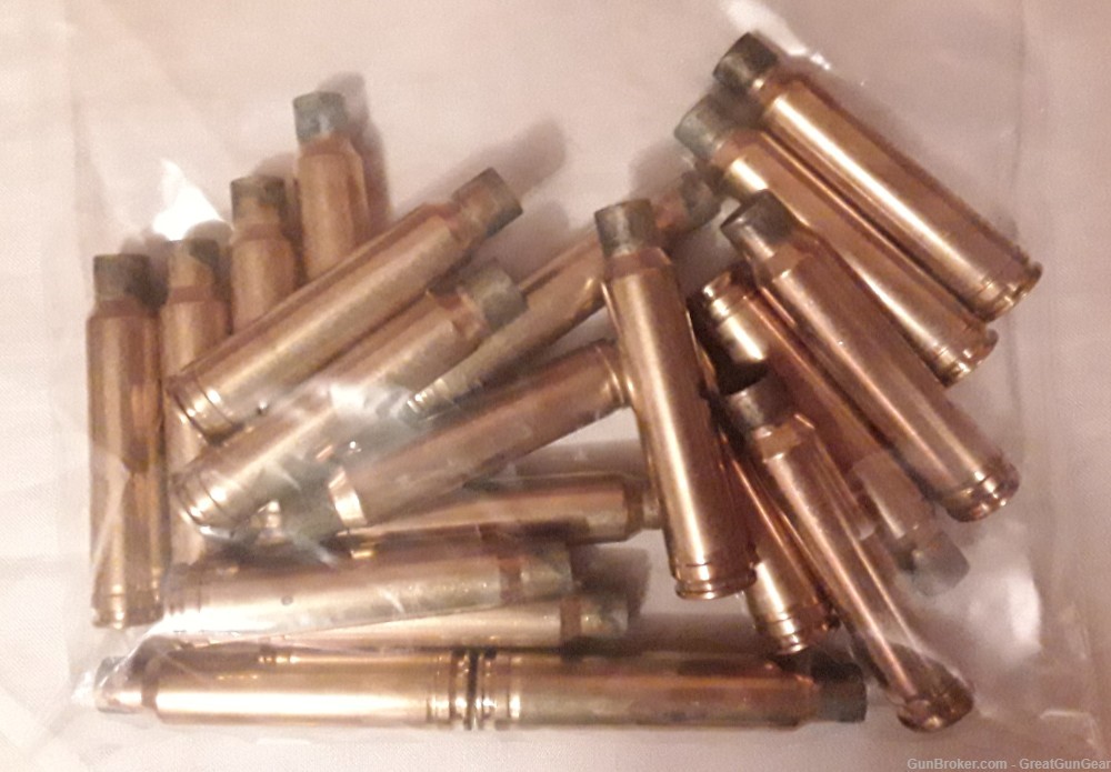 75 x Reload Ammo Rounds COMPONENTS ONLY Cal 338 WIN MAG & 20 x Brass Cases-img-4