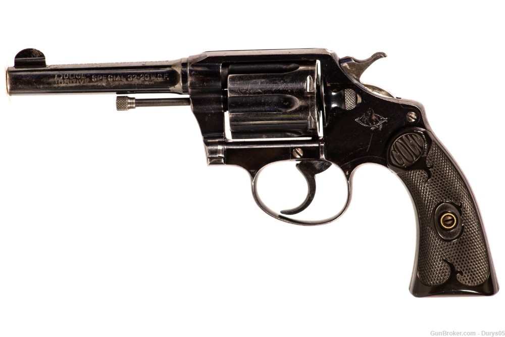 Colt Police Positive (Mfd 1907)  32-20 WIN Durys # 18027-img-7