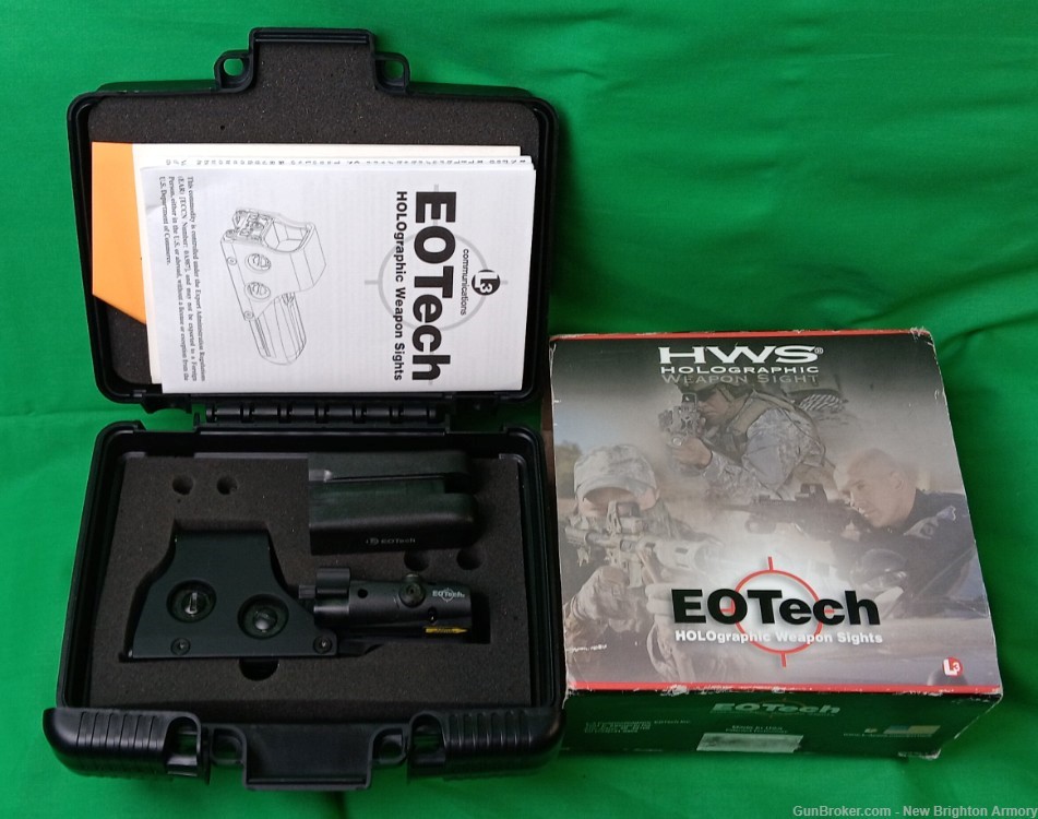 EOTech 512-A65 Holographic CQB Red Dot With EOTech LBC Laser-img-0