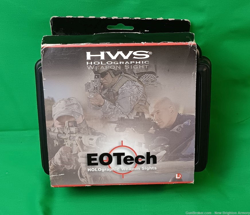 EOTech 512-A65 Holographic CQB Red Dot With EOTech LBC Laser-img-7