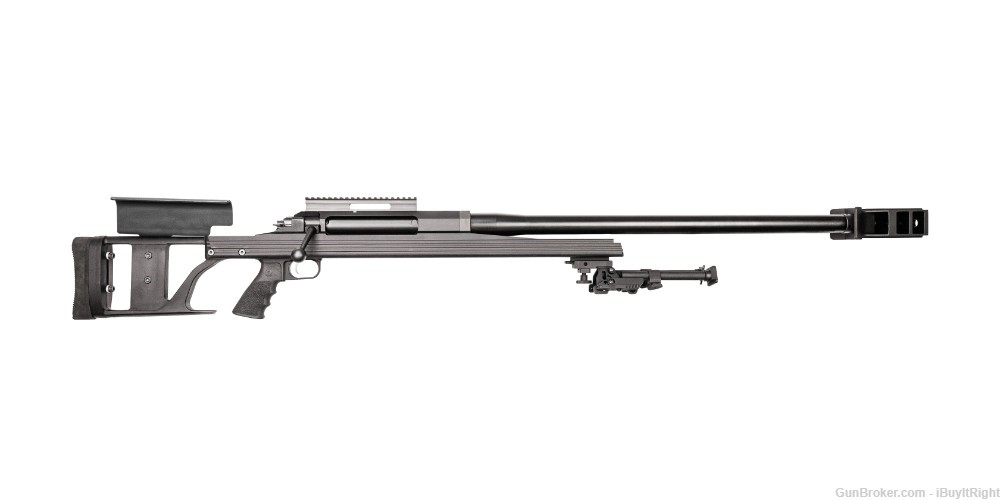 PENNY! ArmaLite AR-50A1 .50 BMG Single Shot Bolt Action Rifle Used No Bipod-img-0