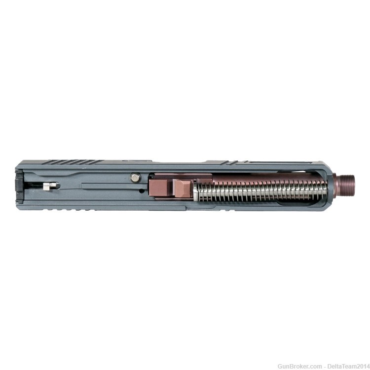 Complete Assembled Optic Ready Slide for Glock 19 | PVD Copper Barrel | RMR-img-2