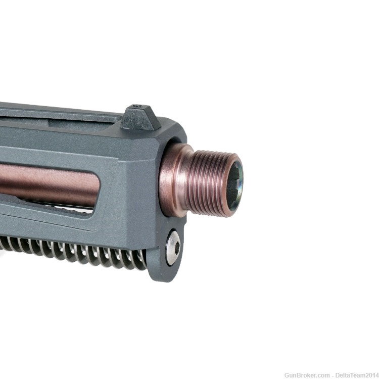 Complete Assembled Optic Ready Slide for Glock 19 | PVD Copper Barrel | RMR-img-4