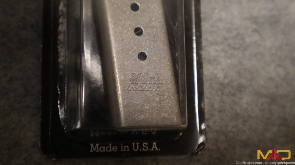 New Kahr Arms P380 6 Round Magazines (Pair)-img-1