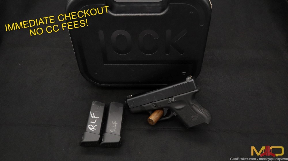 Glock G27 40 S&W In Case 2 Mags Penny Start!-img-0