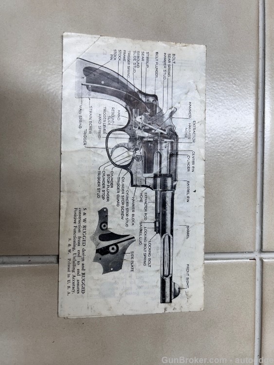 1950's Smith & Wesson Helpful Hints Brochure K-22 PRE 27 28 29 K-38 K-32-img-1