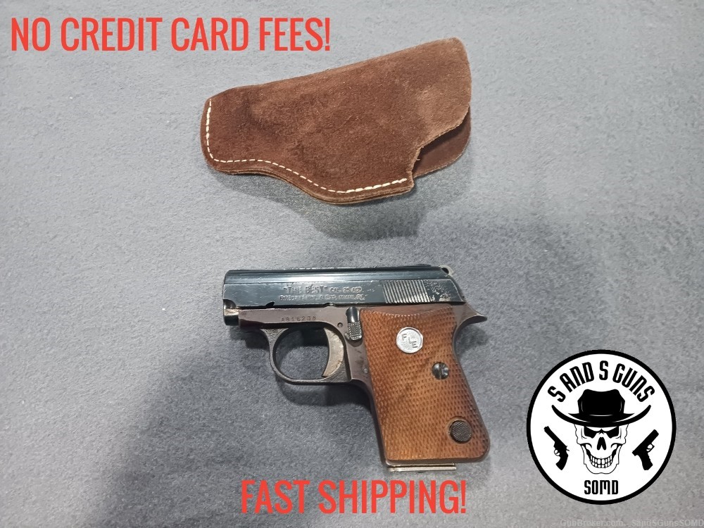 FIE "THE BEST" 25ACP SEMI AUTO PISTOL PRE-OWNED-img-0