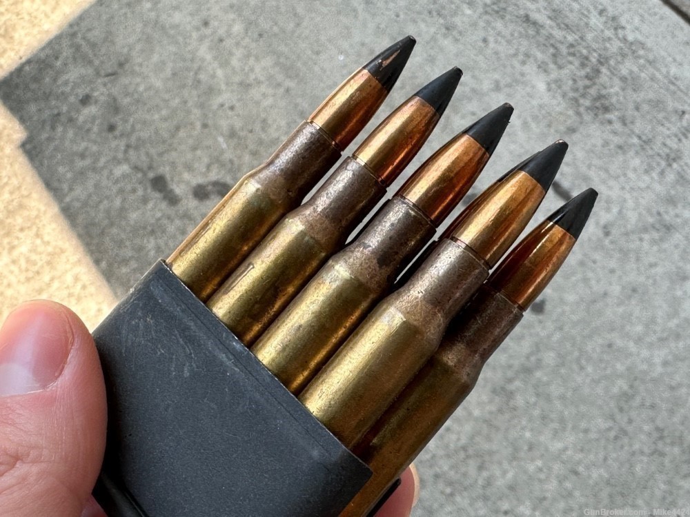 48 Rounds-Surplus 30-06 M2 Ball AP-Great Armor Piercing M1 Garand Ammo-img-2