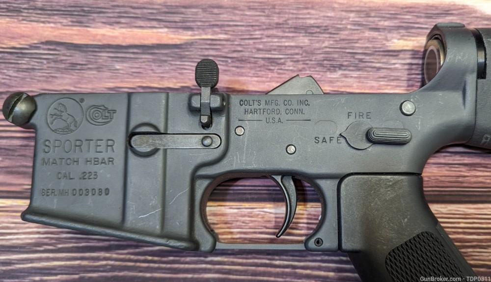 Colt AR-15 A2 HBAR Sporter PRE BAN AR 15 COMPLETE Lower Preban PENNY START-img-1